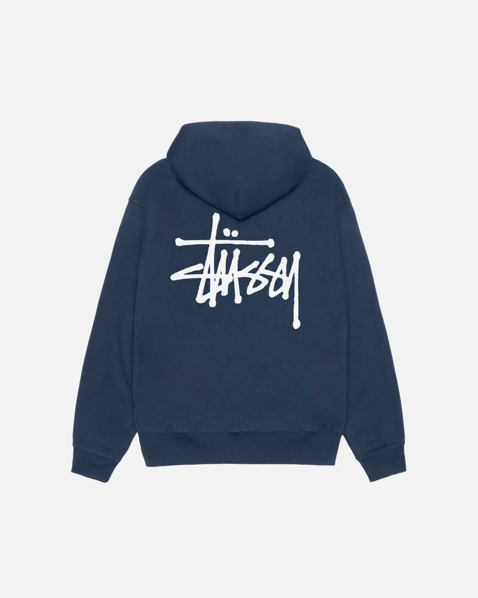 BASIC STÜSSY HOODIE NAVY BASIC STÜSSY HOODIE NAVY